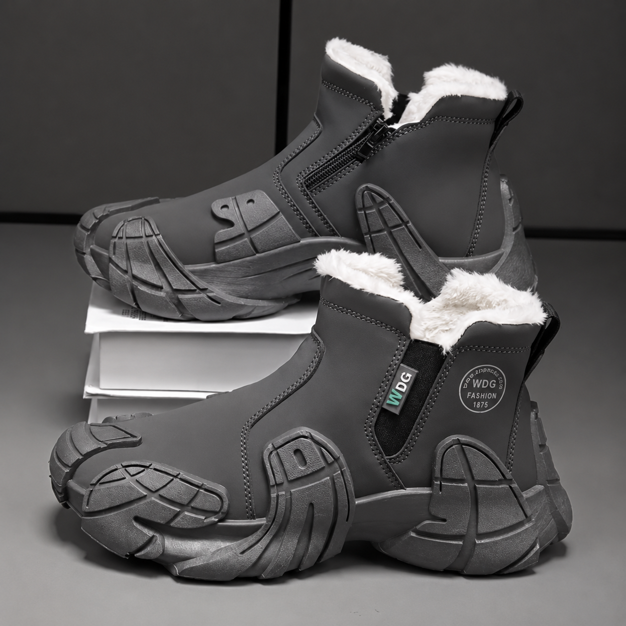 Men's Waterproof Mid-Top Hiking Boots