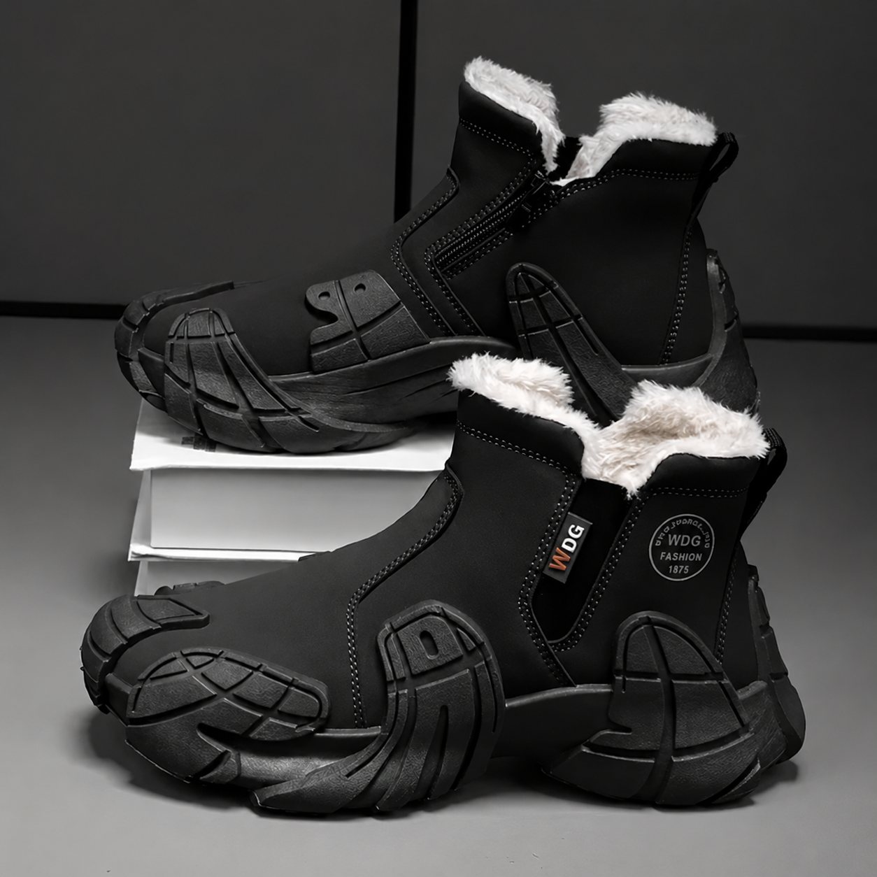 Men's Waterproof Mid-Top Hiking Boots